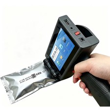 12.7mm Handheld Inkjet Printer Prints Data Code and Date Stamp and Batch Number picture