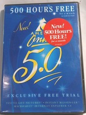 Vtg 1990s AOL 5.0 500Free Hours CD Rom (B-1-L) picture