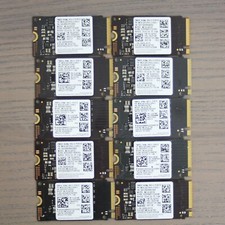 Lot of 10 Samsung PM991 PM991a 512GB M.2 2242 NVMe SSD MZALQ512HALU MZALQ512HBLU picture