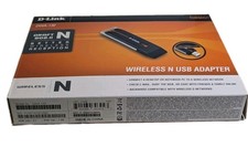 D-Link DWA-130 Wireless N USB Adapter WiFi Network Dongle USB 2.0 w/ Box picture