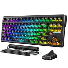 Attack Shark X87 8K Wireless Keyboard, Ink Shadow picture