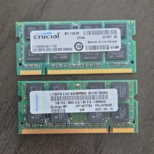 Crucial Lenovo Qimonda DDR2 SO-DIMM 200-Pin PC2-5300 2GB  picture