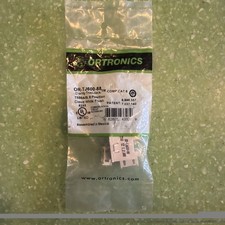 Free Shipping 2pk ORTRONICS TJ600-88 Clarity TracJack T568A/B Cloud White picture