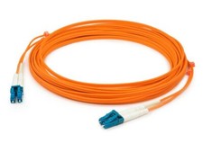 Addon 10M Multi Mode Fiber Mmf Duplex LC OM2 Orange Patch Cable Fiber Optic picture