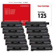 10x CRG125 Black Toner Compatible for Canon 125 ImageClass LBP6000 LBP6030w picture
