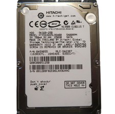 Hitachi HTS543225L9SA00 0A59055 DA2387 Thailand 250gb 2.5