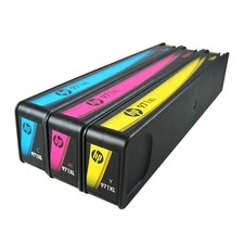 3pk Genuine HP 971XL Color X476dn X576dn X451dn X551dw picture