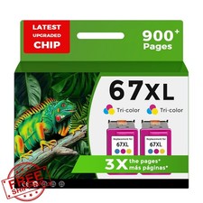 Relcolor 67XL Color Ink Cartridges 2 Pack picture