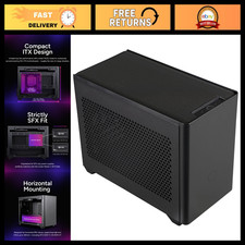 Mini-ITX PC Case, High Airflow Design, 330mm GPU Support, Compact Gaming Case picture