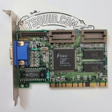Jaton Trident TGUI9680-1 PCI 1MB Video Graphics Card Vintage 8257GV5 VGA picture
