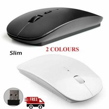 Slim 2.4GHz Optical Wireless Optical Mouse USB Receiver For Laptop PC DELL ACER picture