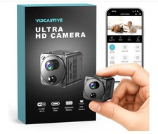 4K Mini Dual-Band 2.4/5GHz WiFi Indoor with AI Human Detection Night Vision picture