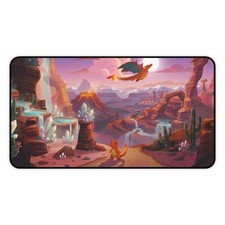 Charizard Fire Anime Fantasy Pokemon Desk Mat Accessories picture