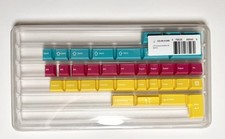 JTK Colored Modifier Kit CMY/W Cherry Profile MX Mechanical Keyboard Keycaps New picture