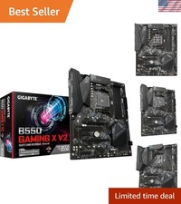 High-Performance B550 Gaming Motherboard - AM4 Socket, HDMI/DVI-D Outputs picture