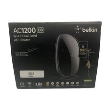 Belkin AC1200 Dual Band AC Wireless Router F9K1123V1 Open Box Unused Complete picture