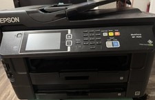 Epson WorkForce WF-7620 Wireless All-in-One Inkjet Printer - READ picture