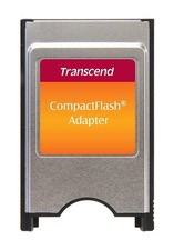 Transcend PCMCIA Ata Adapter for Cf 2 Card 1 Pack, silver  picture