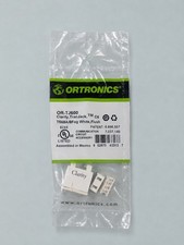 Lot of 12 Ortronics Cat6 RJ45 TracJack Fog White OR-TJ600 picture