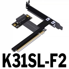 ADT-Link PCIe 5.0 X16 to X1 Ext Cable 25CM for Network Hard Disk USB Card picture