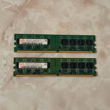 Hynix 2GB (2x1GB) PC2-6400U DDR2 800MHz 240-Pin Desktop Memory RAM HYMP512U64BP8 picture