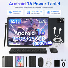 14 inch Android 15 Tablet 1920*1200 16:10 FHD 10000mAh 256GB Splitscreen PC picture