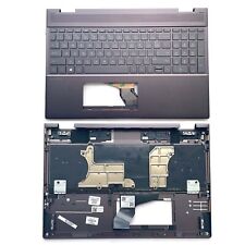 For HP Spectre x360 15-CH Upper Case Palmrest With Backlit Keyboard L15588-001 picture