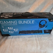 iLive Gaming Bundle Keyboard Headset Mouse + pad for PC USB NEW IN BOX picture