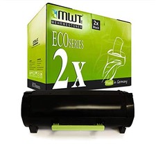 Eurotone 2x Toner Cartridges Compatible for Lexmark picture