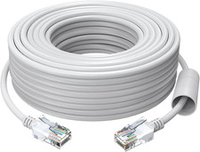 Cat5E Ethernet Cable 100Ft,High-Speed RJ45 Network Cable for Poe Security picture