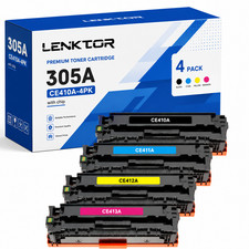305A CE410A 4PK Toner Cartridge Compatible for M351a M375nw M451dw M451dn M475dn picture