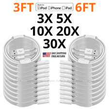 USB Charger Cable Fast Charging Data Cord Lot For iPhone 14 13 12 11 Pro Max XR picture