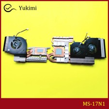 MS-17N1 FOR MSI Creator Z17 Black Laptop CPU Graphics Cooling Heatsink Fan picture