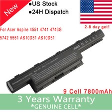 High Capacity Battery For ACER Aspire 4741 5250 5733z 5750 7741 5733 5755 5253 picture