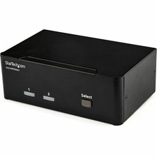 StarTech 2 Port DisplayPort Dual-Monitor KVM Switch, DisplayPort KVM, 4K 60 Hz, picture