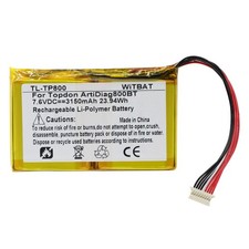 New PC944755-2S PC944755-2S1P Battery for TOPDON ArtiDiag800BT AD800BT picture