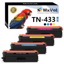 MxVol Compatible TN433 /TN431 Toner Cartridge for Brother 4KCMY Expiry 02-2027 picture