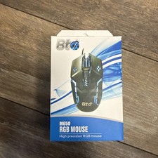 BTO M650 RGB Wired Gaming Mouse USB Optical Mouse with 7 Buttons picture