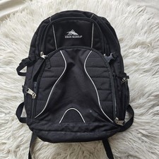 High Sierra Swerve Laptop Backpack Black -Fits up to 17