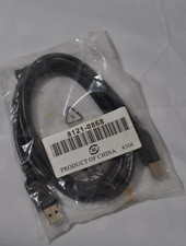 HP Printer Cable 8121-0868 USB 2.0 Interface 6ft Black New Unopened picture
