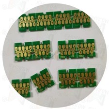 10PC White Ink Cartridge Chips for Epson F2000 F2100 F2080 F2130 F2150 picture