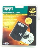 New Tripp Lite Ultra Mini USB 2.0 Hub Concentrateur 4 Port Model U222-004-R picture