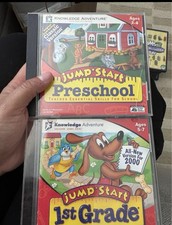 Two Disc Jump Start 1st Grade Classic Version PC Windows/Mac CD-ROM Rare Ags 2-7 picture