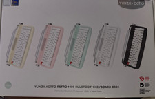 YUNZII ACTTO RETRO MINI BLUETOOTH B303 Wireless Typewriter Keyboard Sweet Mint picture