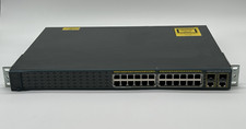 Cisco Catalyst (WS-C2960+24PC-S) 24 Port Rack Mountable Ethernet Switch picture