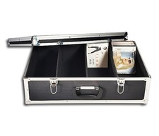 CD Case - Flight Case for 140 CDs - CD Flight Case Aluminium Fitting picture