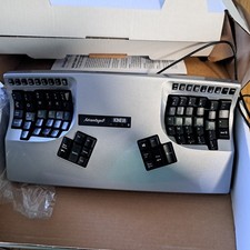 Kinesis Advantage2 Silver Ergonomic Contoured Programmable Keyboard KB605 - New picture
