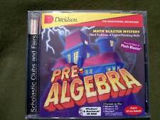 Davidson Math Blaster Mystery Pre-Algebra Ages 10 - Adult Windows/Mac CD-ROM picture