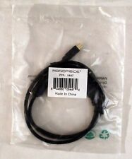 Monoprice PID: 5447 USB Cable Black Nice LOOK picture