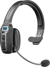 LEVN Bluetooth Headset with Microphone, Trucker Bluetooth Headset with AI Noise picture